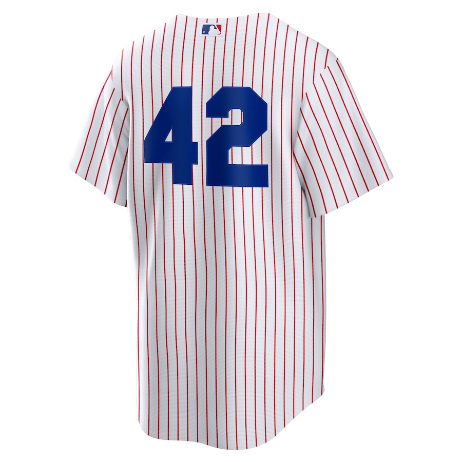 Philadelphia Phillies Nike Home  2025 Jackie Robinson Day Topcoolteez Jersey - White photo 3 topcoolteez