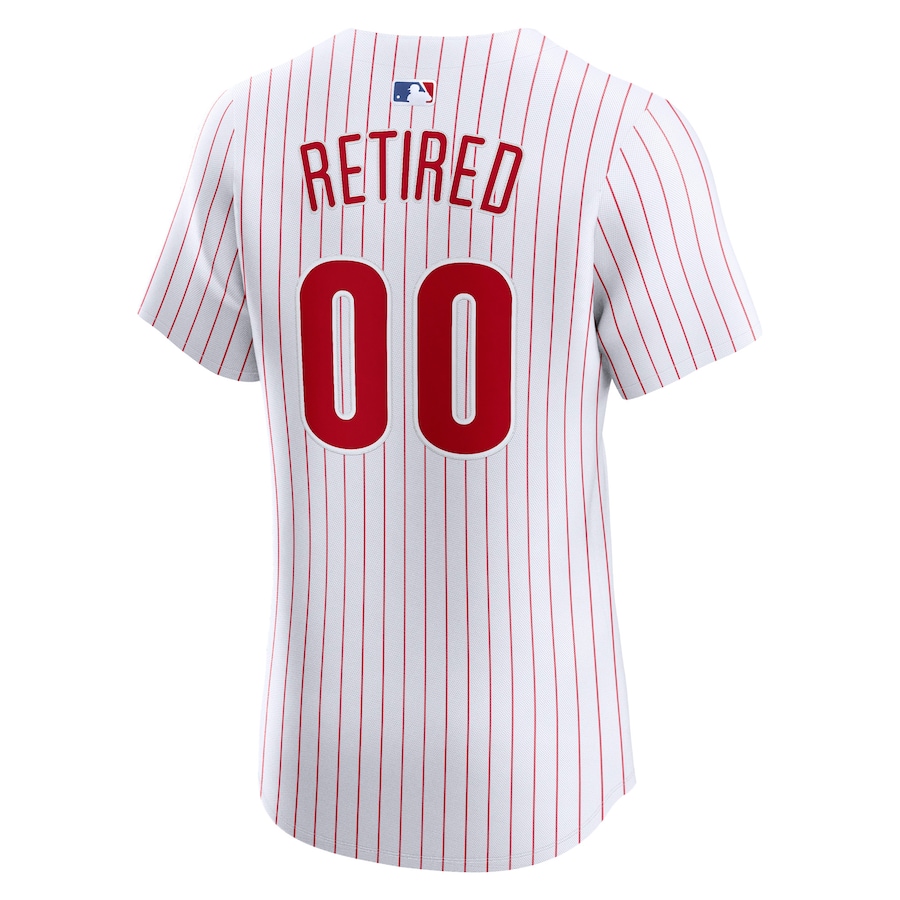 Philadelphia Phillies Nike  Home Elite Pick-A-Player Retired Roster Jersey - White photo 3 topcoolteez