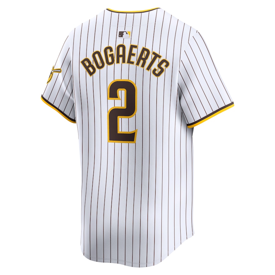 Xander Bogaerts San Diego Padres Nike Home Limited Player Jersey - White photo 3 topcoolteez