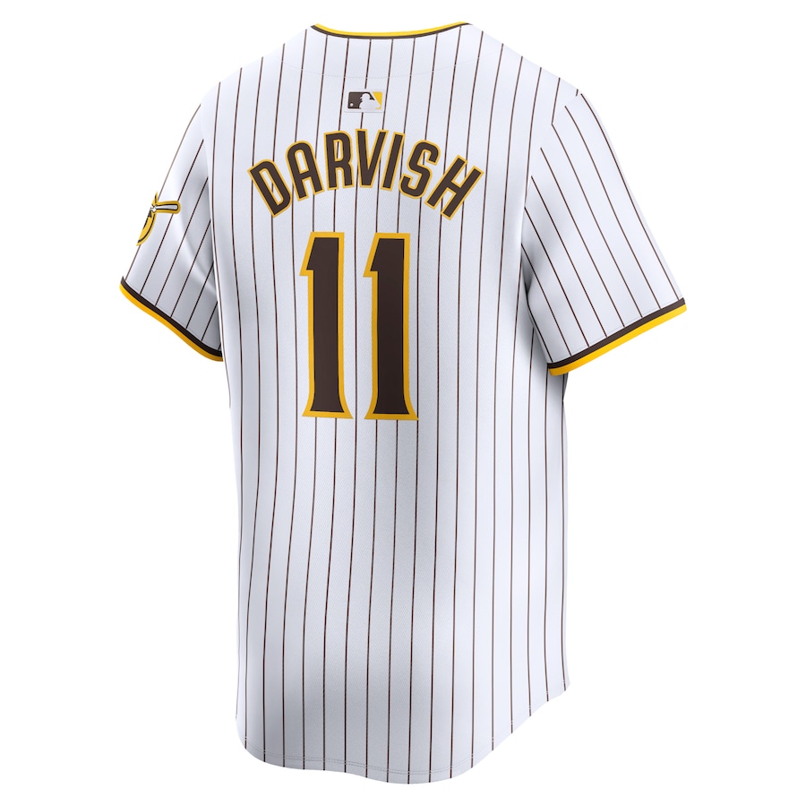 Yu Darvish San Diego Padres Nike Home Limited Player Jersey - White photo 3 topcoolteez
