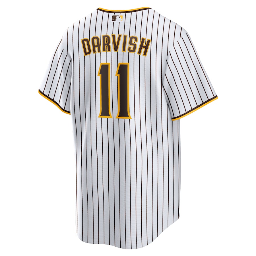 Yu Darvish San Diego Padres Nike Home Topcoolteez Player Jersey - White photo 3 topcoolteez