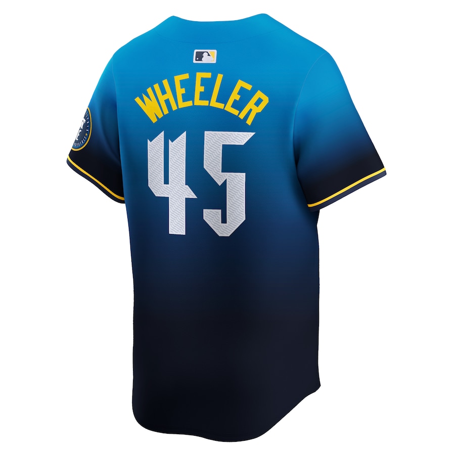 Zack Wheeler Philadelphia Phillies Nike 2024 City Connect Limited Player Jersey - Blue photo 3 topcoolteez