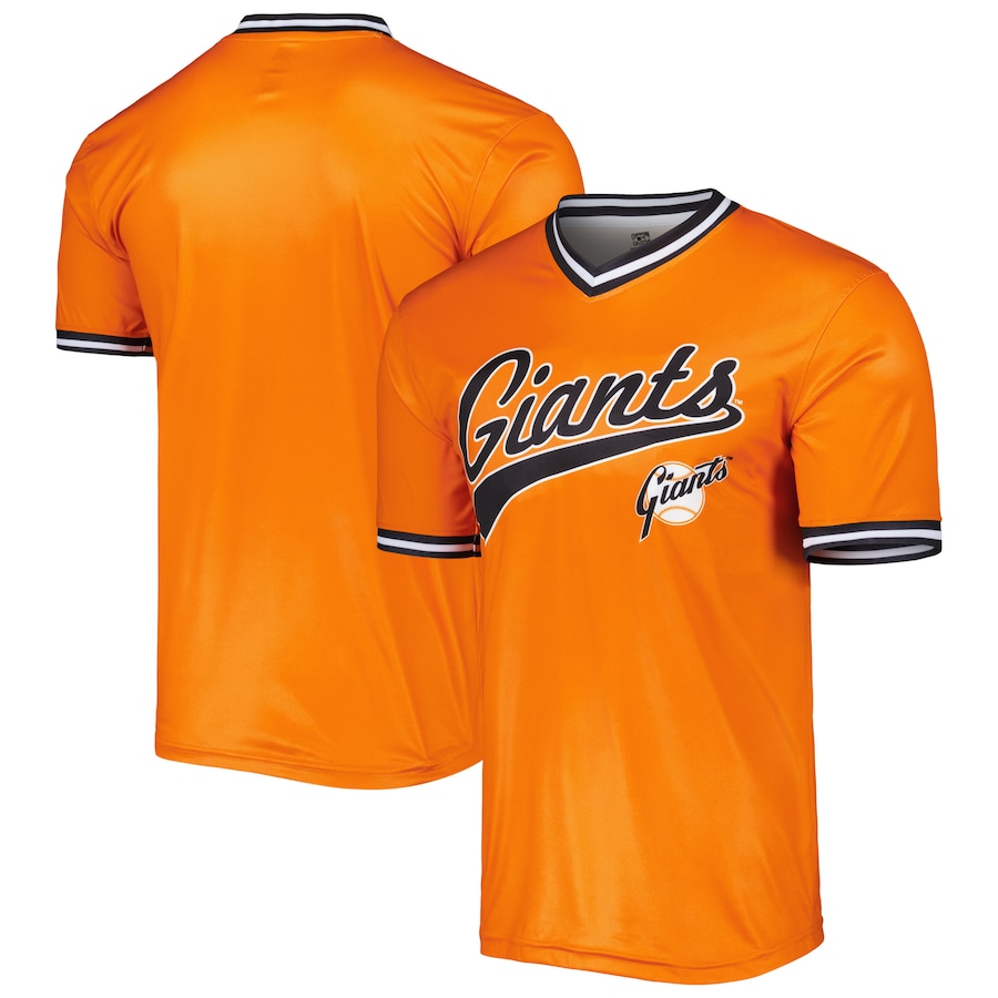 San Francisco Giants Stitches Cooperstown Collection Team Jersey - Orange photo 1 topcoolteez