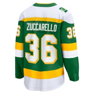 Mats Zuccarello Minnesota Wild Fanatics Alternate Premier Breakaway Player Jersey - Green photo 3 topcoolteez