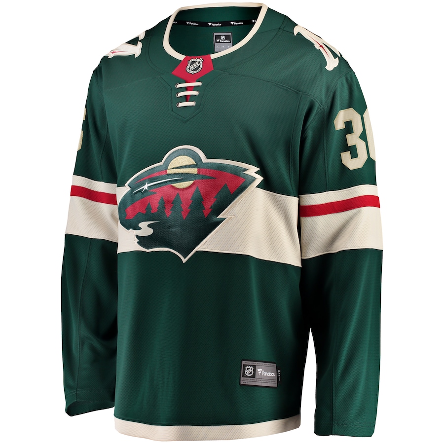 Mats Zuccarello Minnesota Wild Fanatics Team Color Breakaway Player Jersey - Green photo 2 topcoolteez