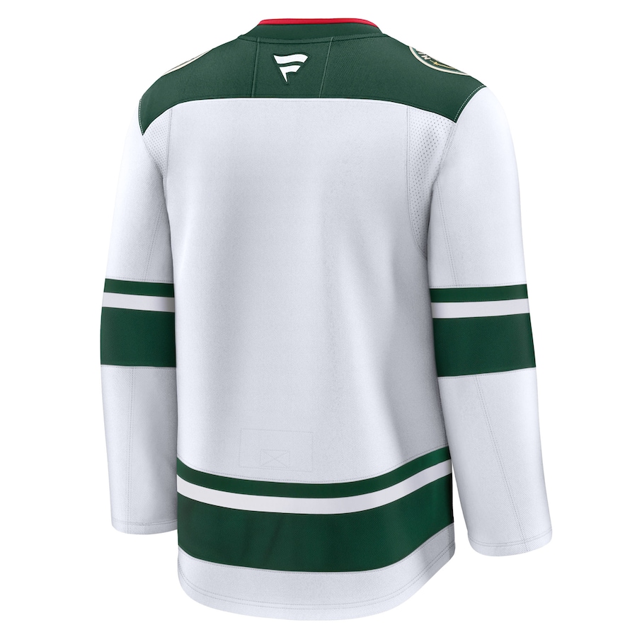 Minnesota Wild Fanatics Away Premium Jersey - White photo 3 topcoolteez