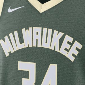 Milwaukee Bucks Icon Edition 2022/23 Men's Nike Dri-FIT NBA Swingman Jersey 3
