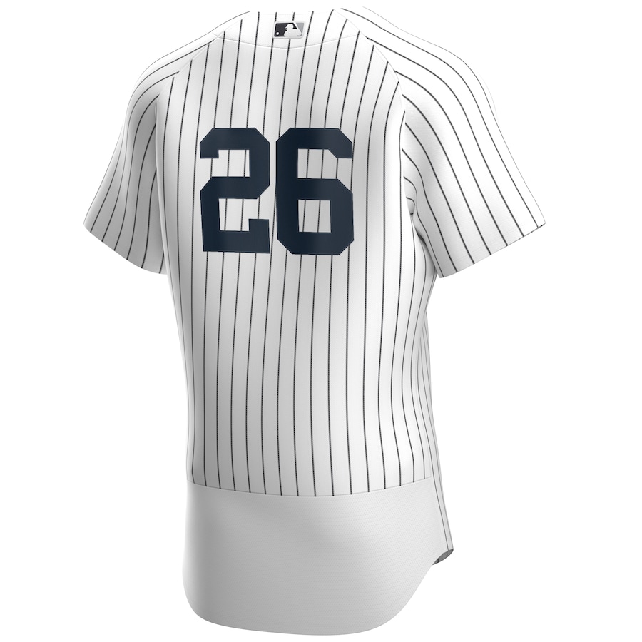 DJ LeMahieu New York Yankees Nike Home Authentic Player Jersey - White/Navy photo 3 topcoolteez