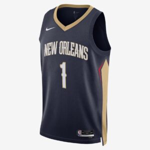 New Orleans Pelicans Icon Edition 2022/23 Men's Nike Dri-FIT NBA Swingman Jersey 1
