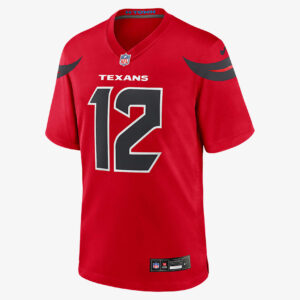 Nico Collins Houston Texans Men's Nike NFL Game Football Jersey 1