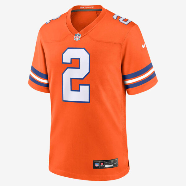 Patrick Surtain II Denver Broncos Men's Nike NFL Game Football Jersey 1