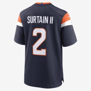Patrick Surtain II Denver Broncos Men's Nike NFL Game Football Jersey 2