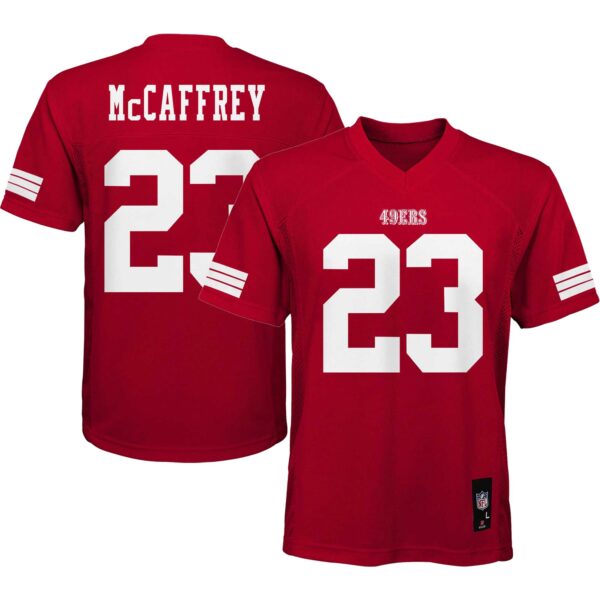 Christian McCaffrey San Francisco 49ers Preschool Replica Player Jersey - Scarlet photo 1 topcoolteez