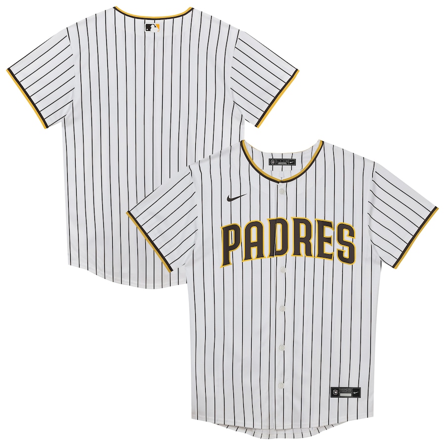 San Diego Padres Preschool Home Blank Topcoolteez Jersey - White photo 1 topcoolteez