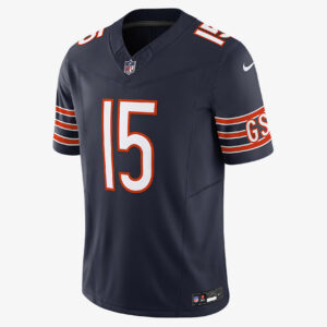 Rome Odunze Chicago Bears Men's Nike Dri-FIT NFL Limited Jersey 1