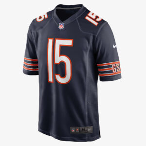 Rome Odunze Chicago Bears Men's Nike NFL Game Jersey 1