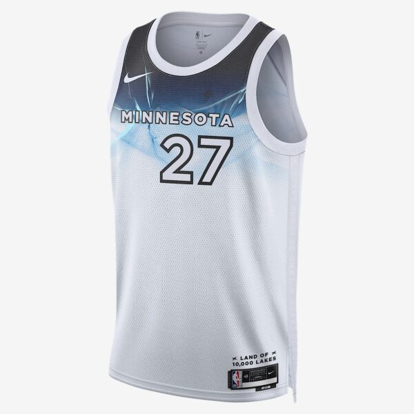 Rudy Gobert Minnesota Timberwolves 2024/25 City Edition Men's Nike Dri-FIT NBA Swingman Jersey 1
