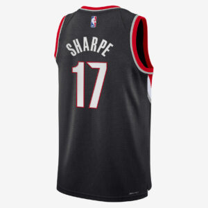 Shaedon Sharpe Portland Trail Blazers 2024/25 Icon Edition Big Kids' Nike NBA Swingman Jersey 2