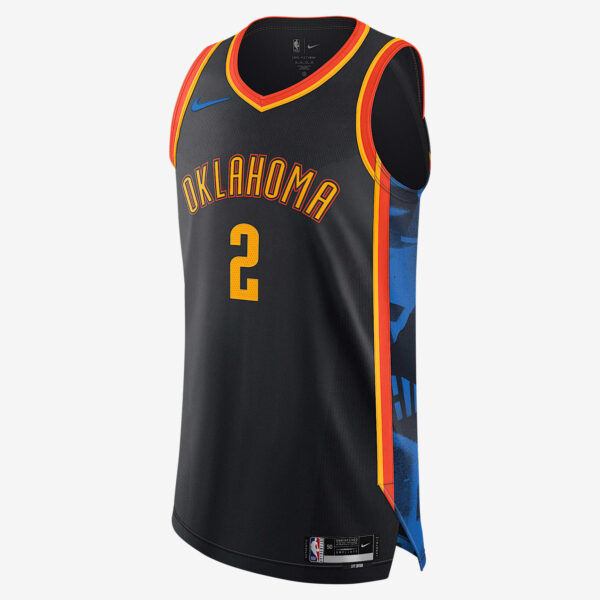 Shai Gilgeous-Alexander Oklahoma City Thunder 2024/25 City Edition Men's Nike Dri-FIT ADV NBA Authentic Jersey 1