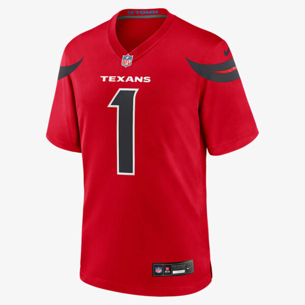 Stefon Diggs Houston Texans Men's Nike NFL Game Jersey 1