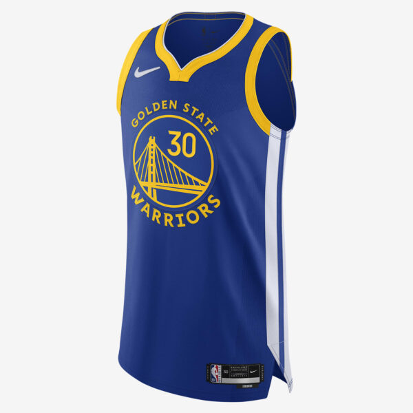 Stephen Curry Warriors Icon Edition 2020 Men's Nike NBA Authentic Jersey 1