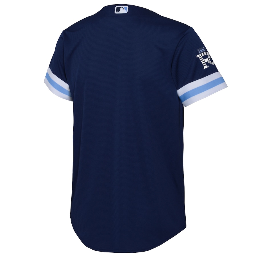 Kansas City Royals Nike Toddler City Connect Topcoolteez Jersey - Navy photo 3 topcoolteez