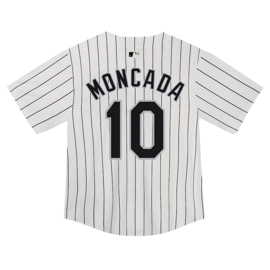 Yoan Moncada Chicago White Sox Nike Toddler Home Game Jersey - White photo 3 topcoolteez