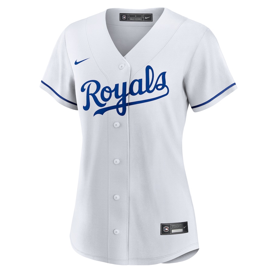 Bobby Witt Jr. Kansas City Royals Nike Women's Home Topcoolteez Player Jersey - White photo 2 topcoolteez