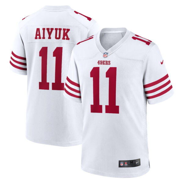 Brandon Aiyuk San Francisco 49ers Nike Women's Game Jersey - White photo 1 topcoolteez