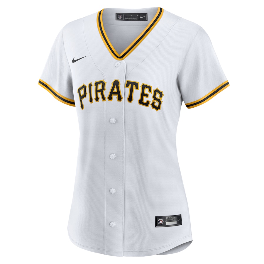 Bryan Reynolds Pittsburgh Pirates Nike Women's Home Topcoolteez Jersey - White photo 2 topcoolteez