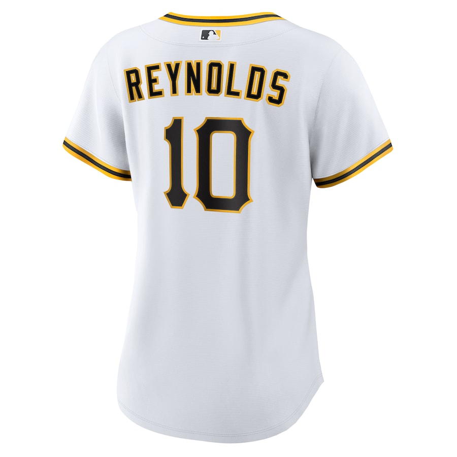 Bryan Reynolds Pittsburgh Pirates Nike Women's Home Topcoolteez Jersey - White photo 3 topcoolteez