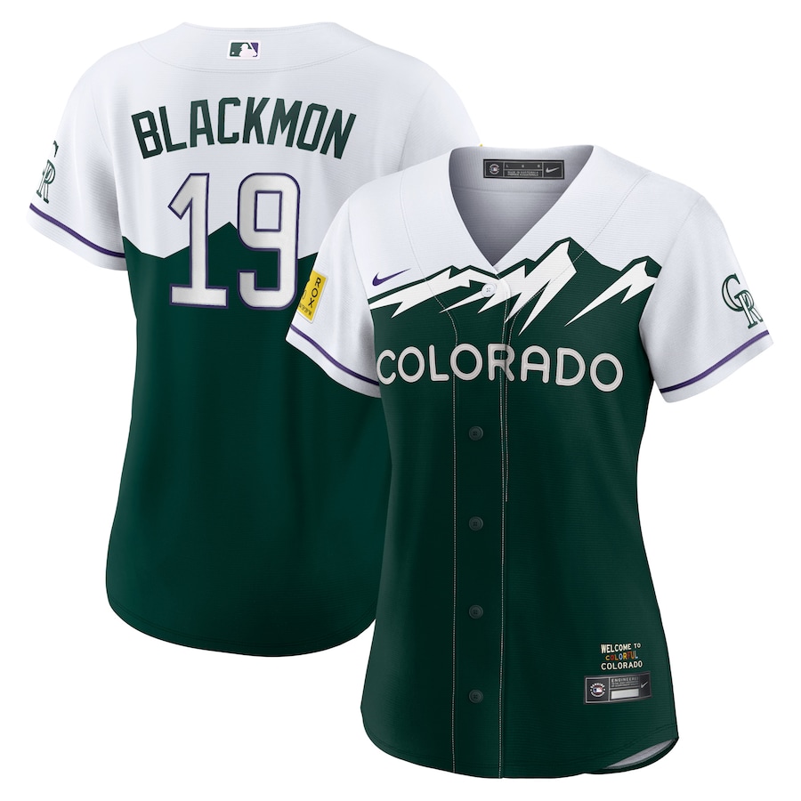 Charlie Blackmon Colorado Rockies Nike Women's 2022 City Connect Topcoolteez Player Jersey - White photo 1 topcoolteez