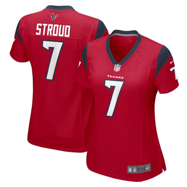 C.J. Stroud Houston Texans Nike Women's Game Jersey - Red photo 1 topcoolteez