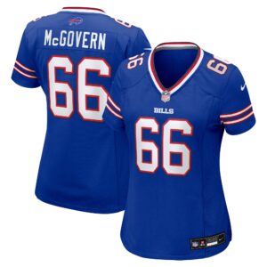 Connor McGovern Buffalo Bills Nike Women's Game Player Jersey - Royal photo 1 topcoolteez