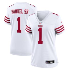 Deebo Samuel Sr San Francisco 49ers Nike Women's Game Jersey - White photo 1 topcoolteez