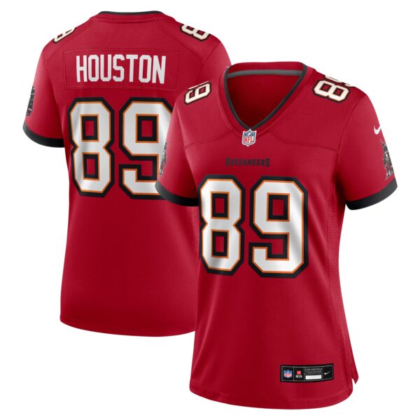 Dennis Houston Tampa Bay Buccaneers Nike Women's  Game Jersey -  Red photo 1 topcoolteez