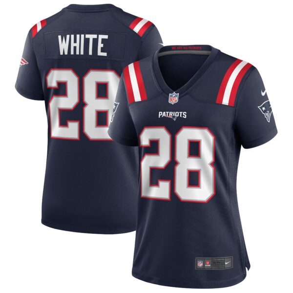 James White New England Patriots Nike Women's Game Jersey - Navy photo 1 topcoolteez