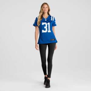 Jason Huntley Indianapolis Colts Nike Women's Team Game Jersey -  Royal photo 4 topcoolteez
