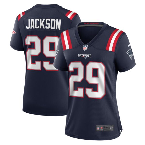 JC Jackson New England Patriots Nike Women's  Game Jersey -  Navy photo 1 topcoolteez