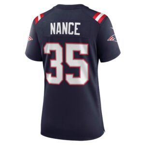 Jim Nance New England Patriots Nike Women's Retired Player Jersey - Navy photo 3 topcoolteez