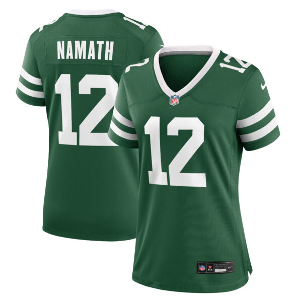 Joe Namath New York Jets Nike Women's Retired Player Game Jersey - Legacy Green photo 1 topcoolteez