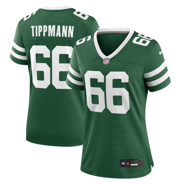 Joe Tippmann New York Jets Nike Women's Team Game Jersey - Legacy Green photo 1 topcoolteez