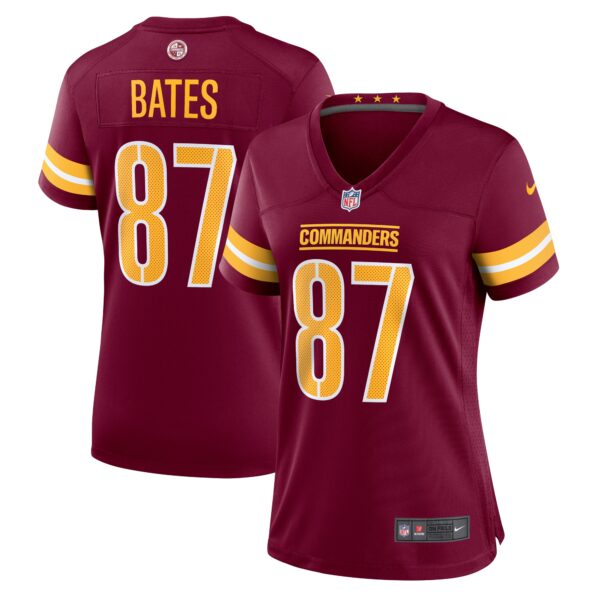 John Bates Washington Commanders Nike Women's  Game Jersey -  Burgundy photo 1 topcoolteez