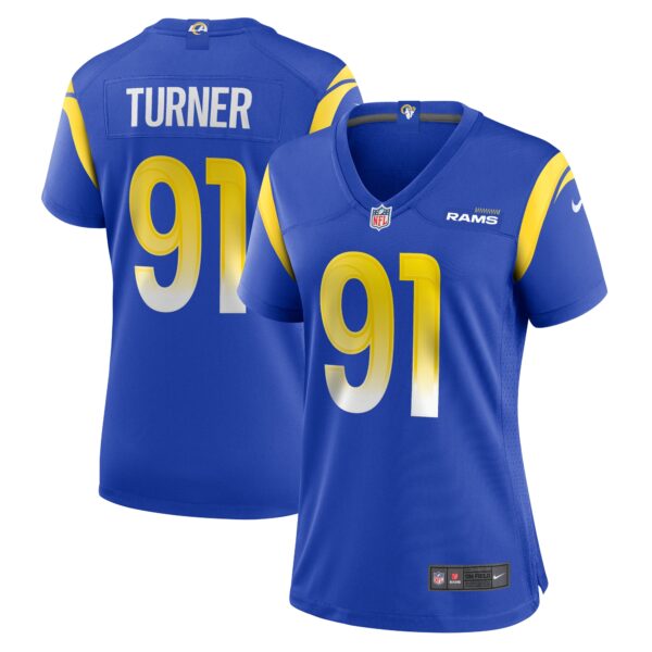 Kobie Turner Los Angeles Rams Nike Women's Home Game Jersey - Royal photo 1 topcoolteez