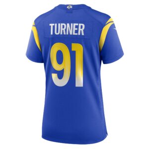 Kobie Turner Los Angeles Rams Nike Women's Home Game Jersey - Royal photo 3 topcoolteez