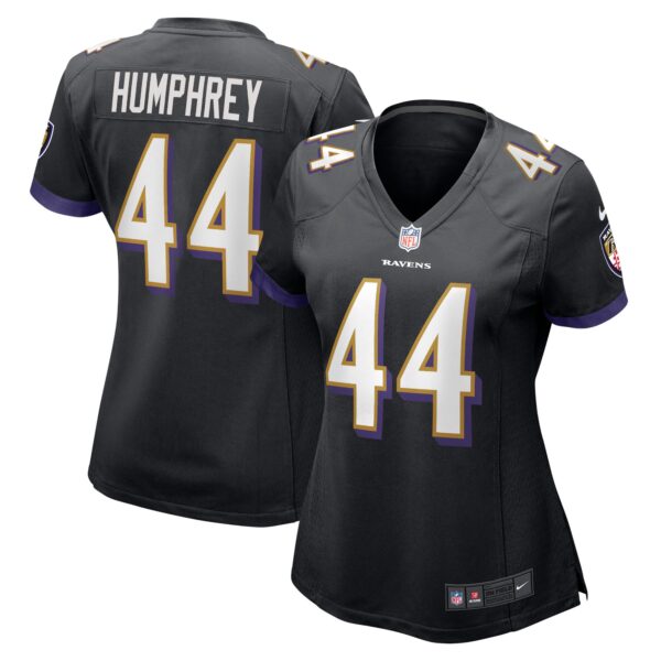 Marlon Humphrey Baltimore Ravens Nike Women's Game Jersey - Black photo 1 topcoolteez