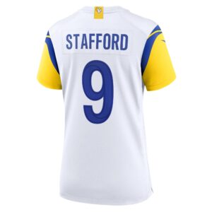 Matthew Stafford Los Angeles Rams Nike Women's Alternate Game Jersey - White photo 3 topcoolteez