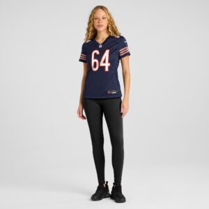 Nate Davis Chicago Bears Nike Women's  Game Jersey -  Navy photo 4 topcoolteez
