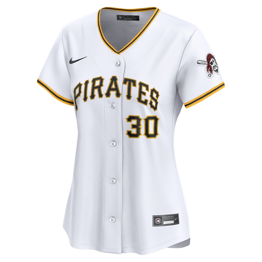Paul Skenes Pittsburgh Pirates Nike Women's Home Limited Jersey – White photo 2 topcoolteez