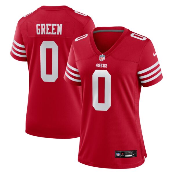 Renardo Green San Francisco 49ers Nike Women's  Game Jersey -  Scarlet photo 1 topcoolteez
